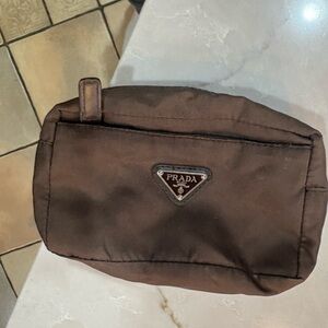 Prada Brown makeup Bag